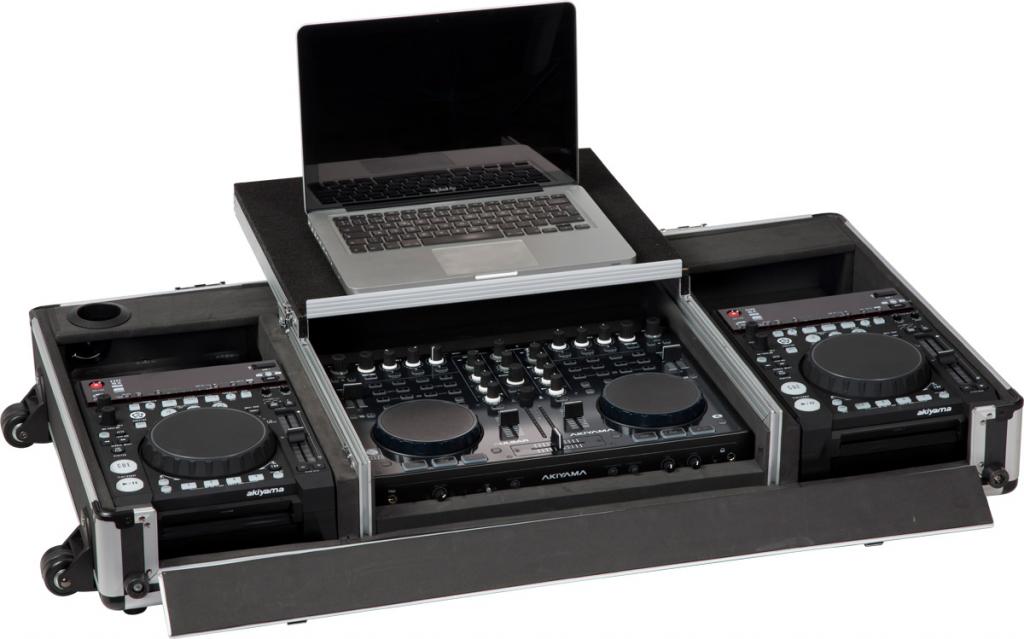 Foto WALKASSE X-UNIV10MIDI LTS GL Suitcase For 2 Compact Disc Desktop