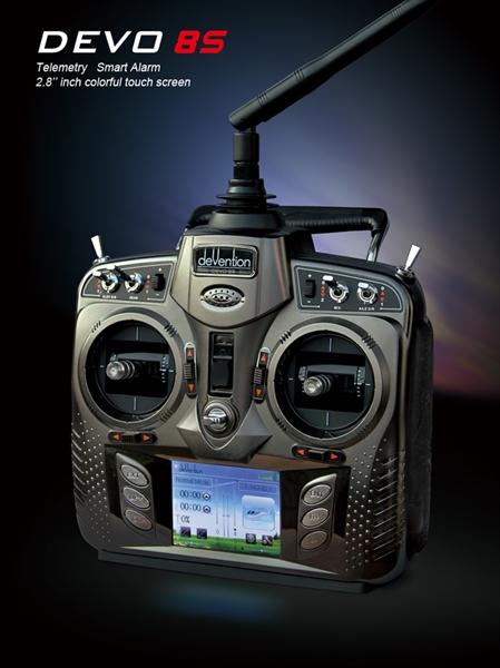 Foto Walkera 2.4GHz transmisor de 8 canales con Devention DEVO 8S RX802