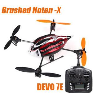 Foto Walkera Hoten-X cepillado con 7CH transmisor DEVO 7E 6-Axis gyro 3...