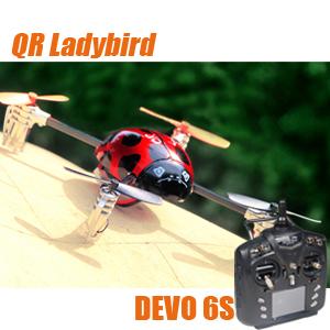 Foto Walkera QR ladybird con DEVO 6S quadrocopter RC 6 ejes 2.4 GHz RT...