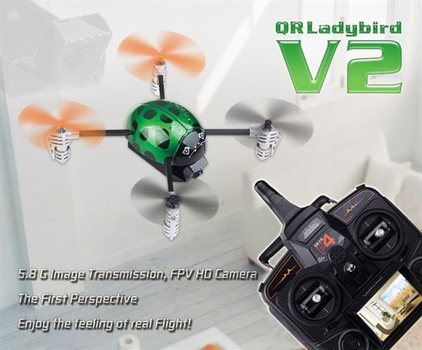 Foto Walkera QR ladybird V2 con DEVO F4 FPV transmisor Quadcopter RTF ...