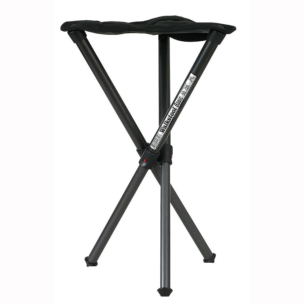 Foto Walkstool Basic Taburete plegable gris/verde, altura del sillín 60 cm