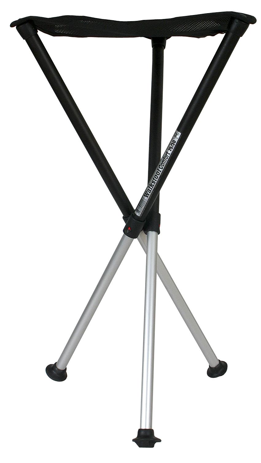 Foto Walkstool Comfort Taburete plegable gris/negro, altura del sillín ...