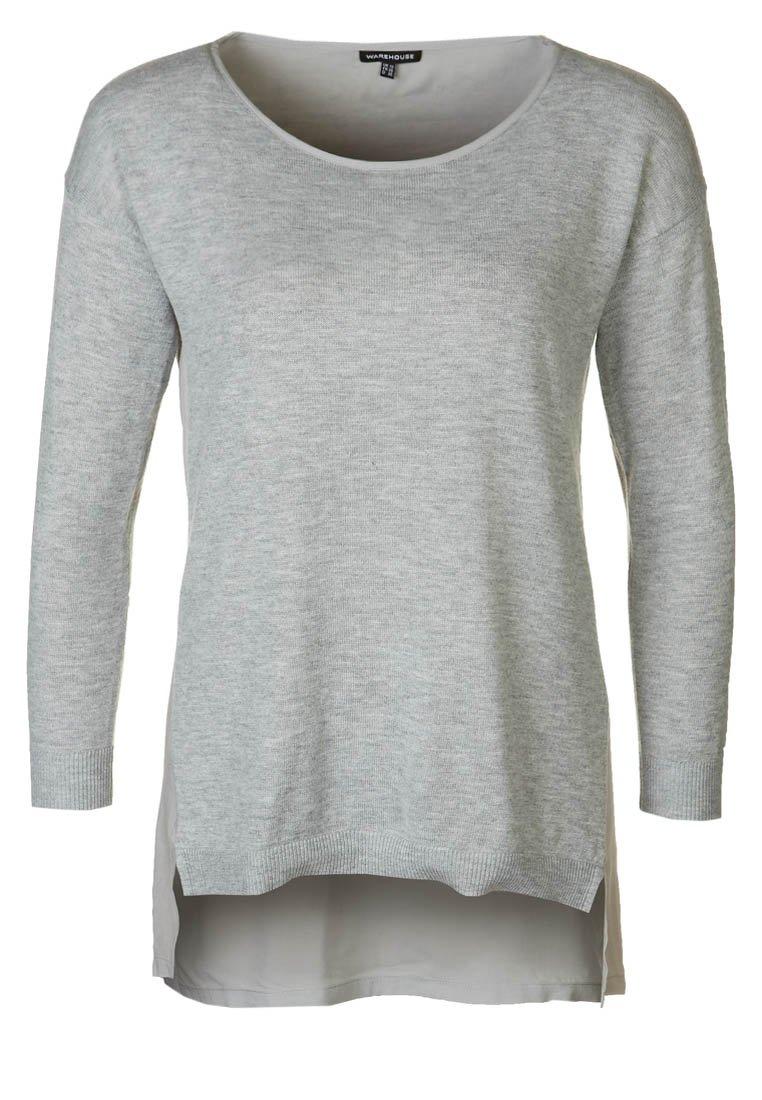 Foto Warehouse Camiseta manga larga gris