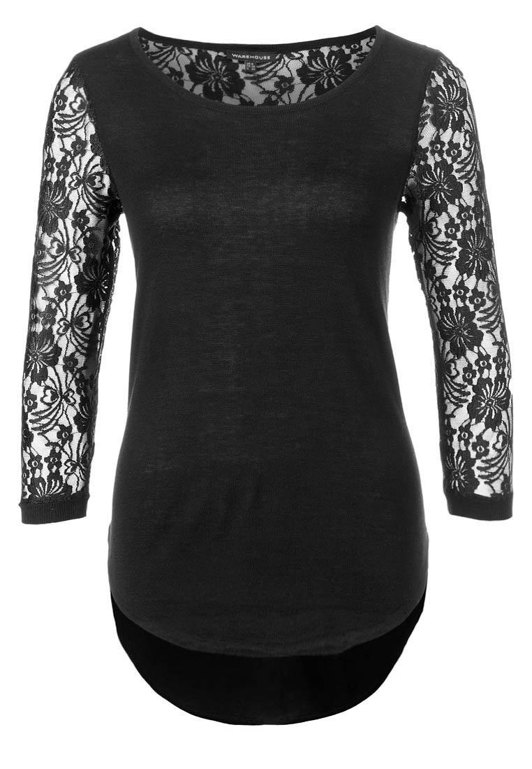 Foto Warehouse Jersey de punto negro