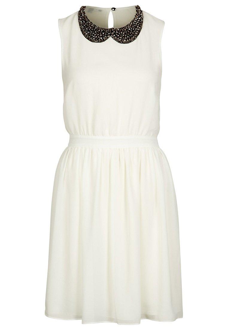 Foto Warehouse Vestido camisero blanco