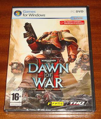 Foto Warhammer 40000 Dawn Of War 2 - Pc Edicion Española Nuevo Precintado Version Ii