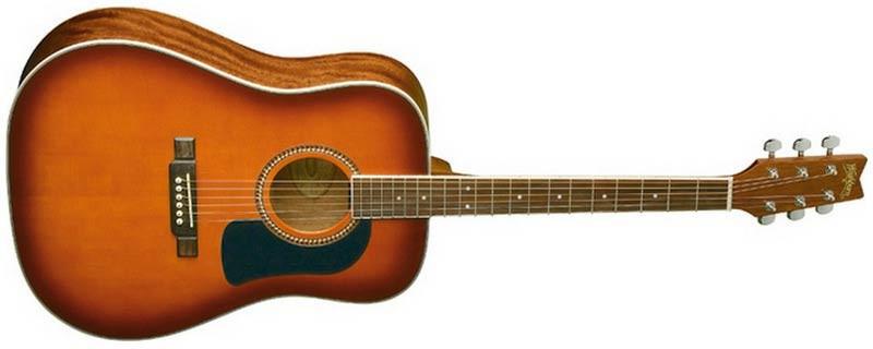 Foto Washburn D-10S TS Sunburst. Guitarra acustica de 6 cuerdas