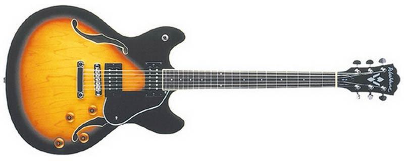 Foto Washburn HB-30 TS Tobacco Sunburst. Guitarra electrica cuerpo hueco