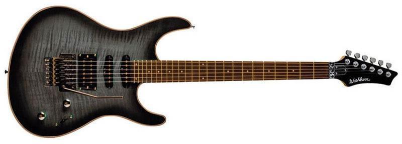 Foto Washburn RX-25F BSB Negra Sunbusrt. Guitarra electrica cuerpo macizo d