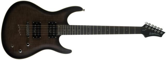Foto Washburn RX-50USE FBB Negra. Guitarra electrica cuerpo macizo de 6 cue