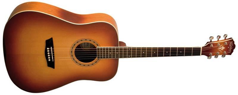 Foto Washburn WD-7S ACS Cherry Sunburst. Guitarra acustica de 6 cuerdas