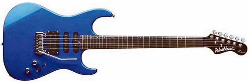 Foto Washburn X-20 MBL Azul Met.. Guitarra electrica cuerpo macizo de 6 cue