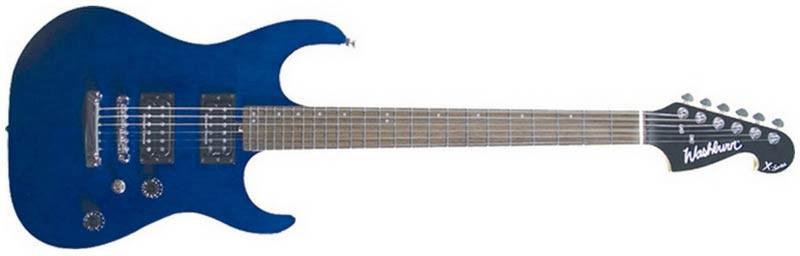 Foto Washburn X200Pro TBL Azul. Guitarra electrica cuerpo macizo de 6 cuerd