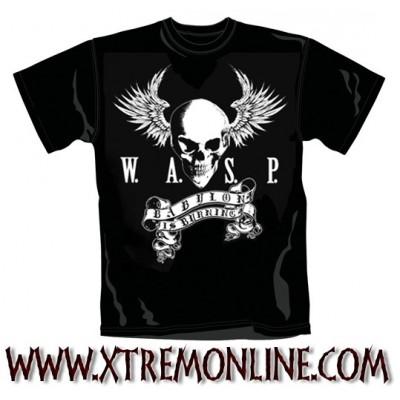 Foto Wasp - Skull Camiseta / XT2889