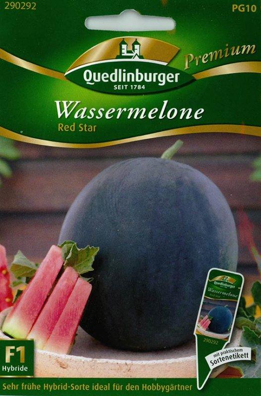 Foto Wassermelone 'Red Star F1' - Citrullus lanatus - Samen