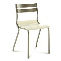 Foto Wave Silla Domitalia de metal, apilable...