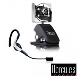 Foto Webcam hercules optical glass1.3mpixel negra