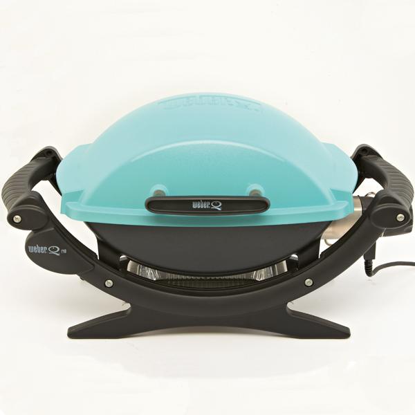 Foto Weber Barbacoa eléctrica weber q140 turquesa