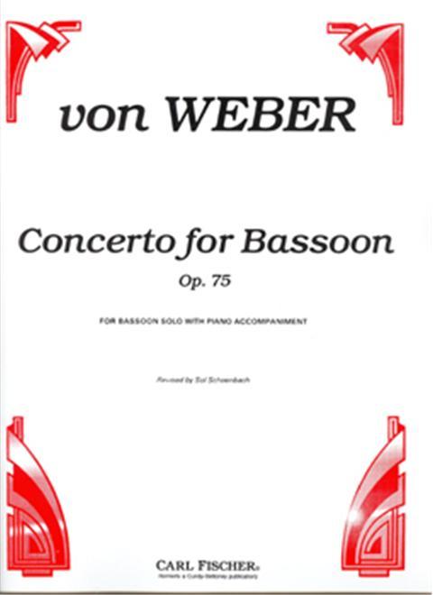 Foto weber, carl maria von (1786-1826): concerto for bassoon op.