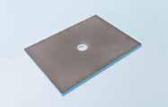 Foto Wedi Fundo Primo 073735/580 Shower Base With Central Drain Position -