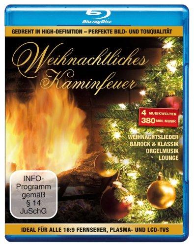 Foto Weihnachtliches Kaminfeuer Blu Ray Disc