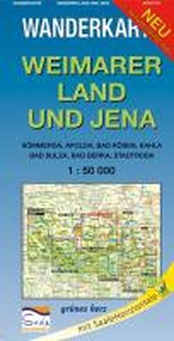 Foto Weimarer Land und Jena 1 : 50 000 Wanderkarte
