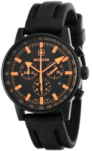 Foto Wenger Swiss Raid Commando 70893 - Reloj de caballero de cuarzo, correa de goma color negro (con cronómetro)
