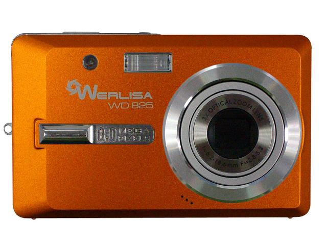 Foto Werlisa Wd825 Naranja. Camara Digital