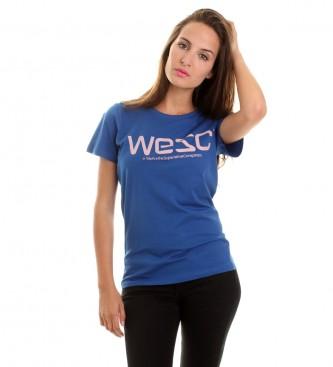 Foto Wesc. Camiseta WE WOMEN WESC azul royal