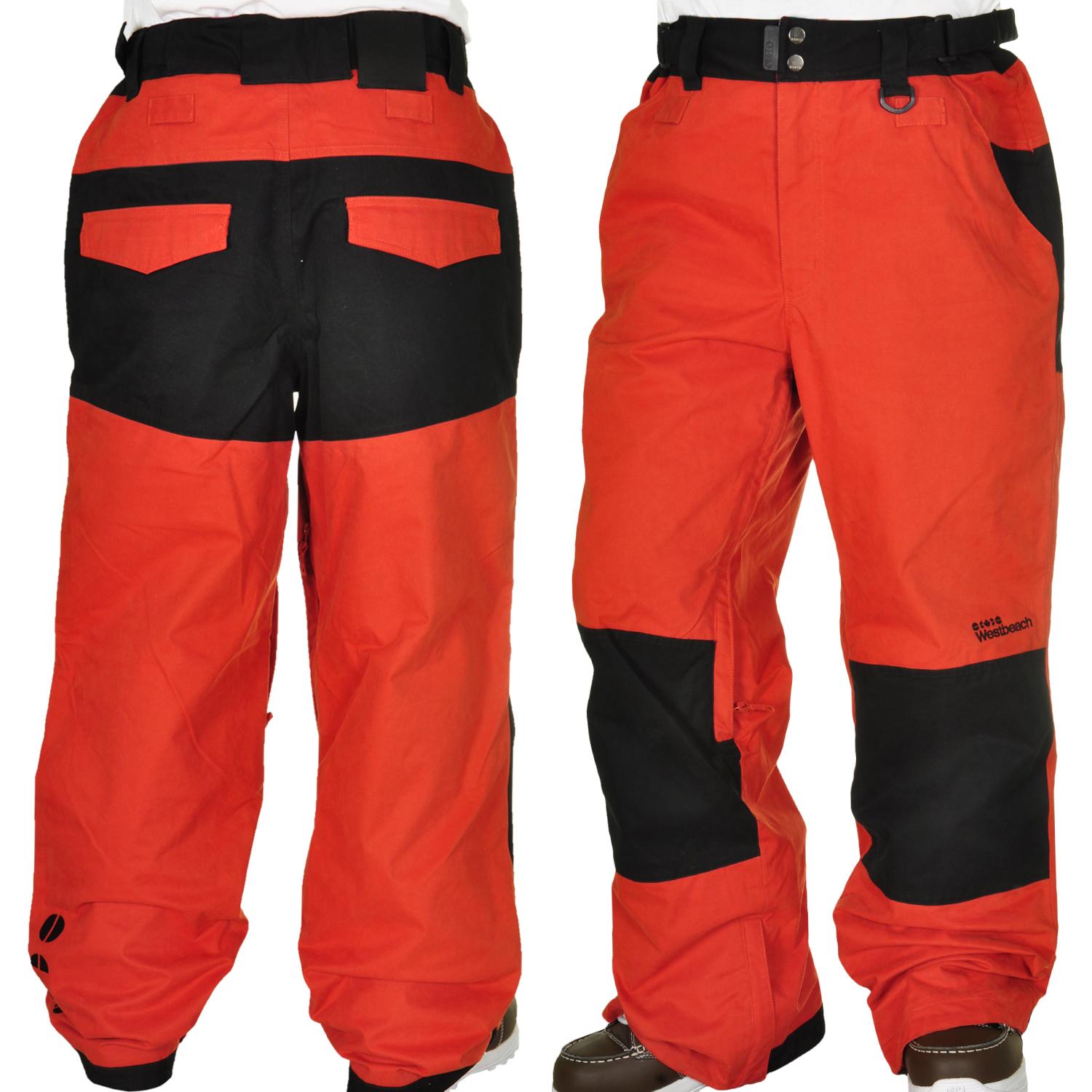 Foto Westbeach Gnarhartt Ski Pants Naranja Negro