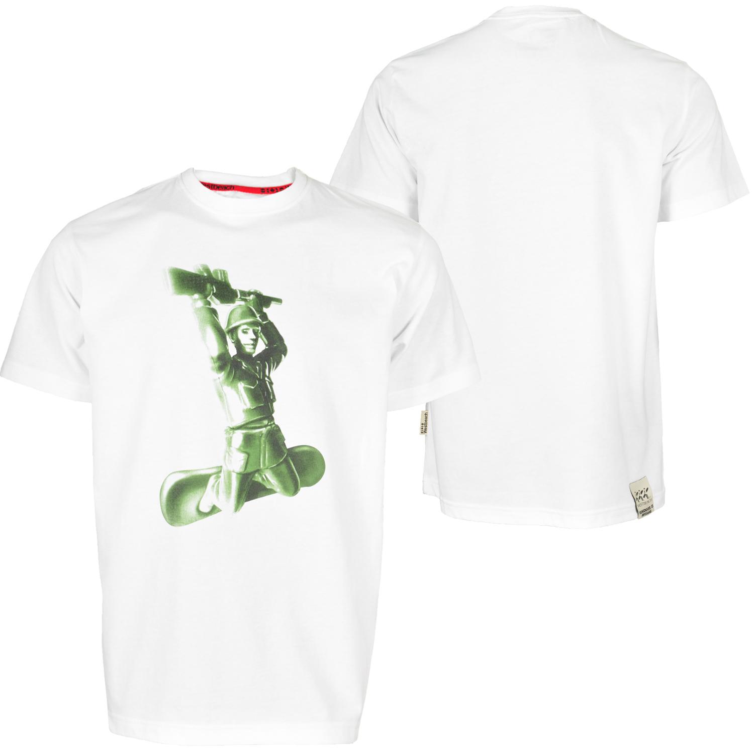 Foto Westbeach Soldier T-shirt Blanco