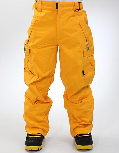 Foto Westbeach Upper Levels Pantalones de nieve para hombres - Amarillo