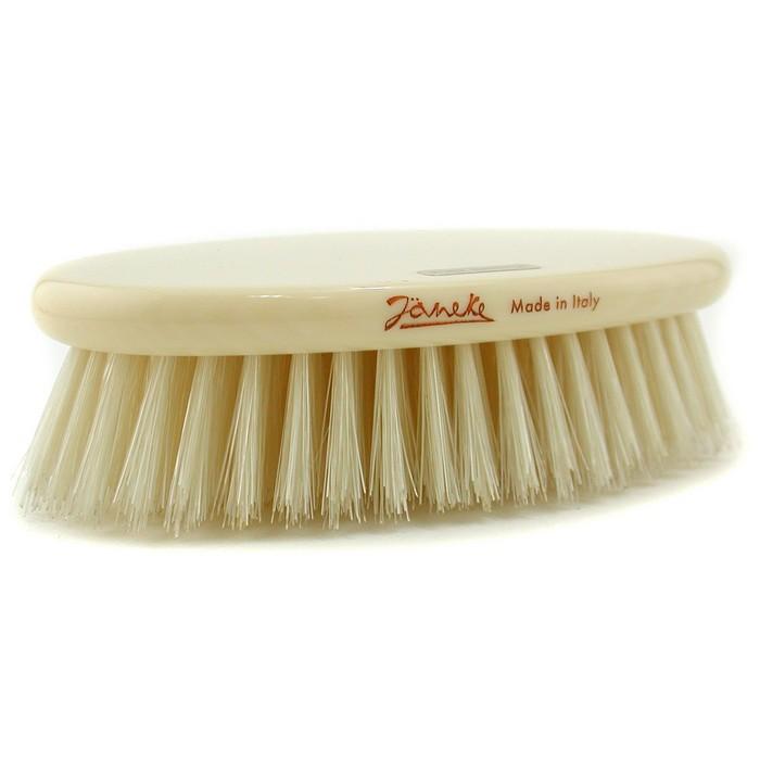 Foto White Pure Bristle Homme Brush - Cepillo Ivory Colour ( 11.5cm ) 1pc Janeke ( Made In Italy )