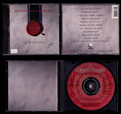 Foto Whitesnake - Cd Geffen 1989 - Slip Of The Tongue