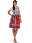 Foto Wiesnkönig Dirndl Nora azul marino/rojo