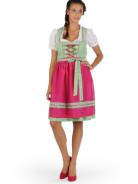 Foto Wiesnkönig Traje típico de Baviera verde/rosa