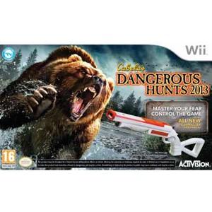 Foto Wii cabela's dangerous hunts 2013 + rifle