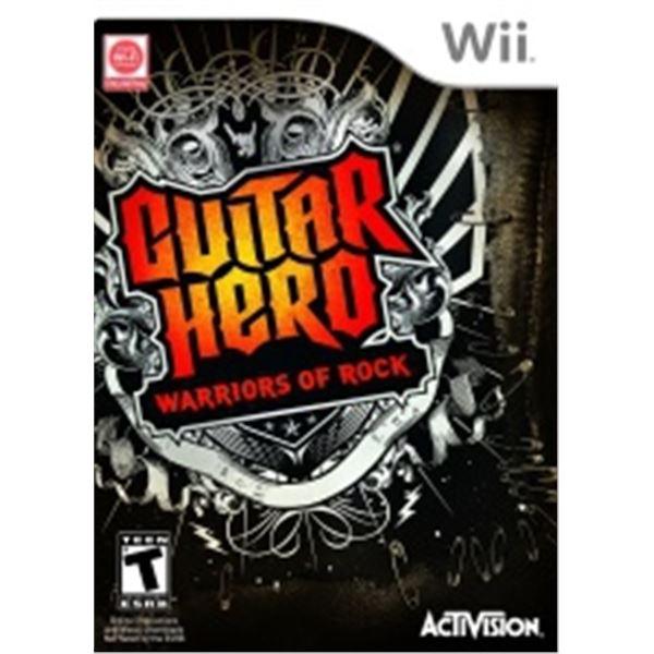 Foto Wii guitar hero 6 warriors of rock
