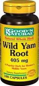 Foto wild yam root - raíz de Ñame silvestre 405 mg 100 cápsulas