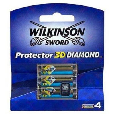 Foto Wilkinson Cargador Protector 3d Diamond Pack 4 Unidades