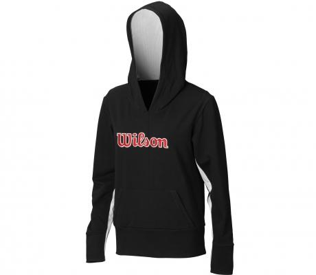 Foto Wilson - Mujer Knit Branding Hoody - negro - XS