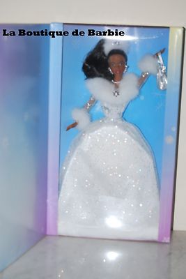 Foto Winter's Reflection Barbie Doll, African-american, Mattel  55683, Nrfb, 2002