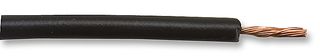 Foto wire, tri rated, black, 0.75mm, 100m; CBBR0167