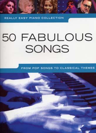 Foto Wise Publications Really Easy Piano 50 Fabulous Songs