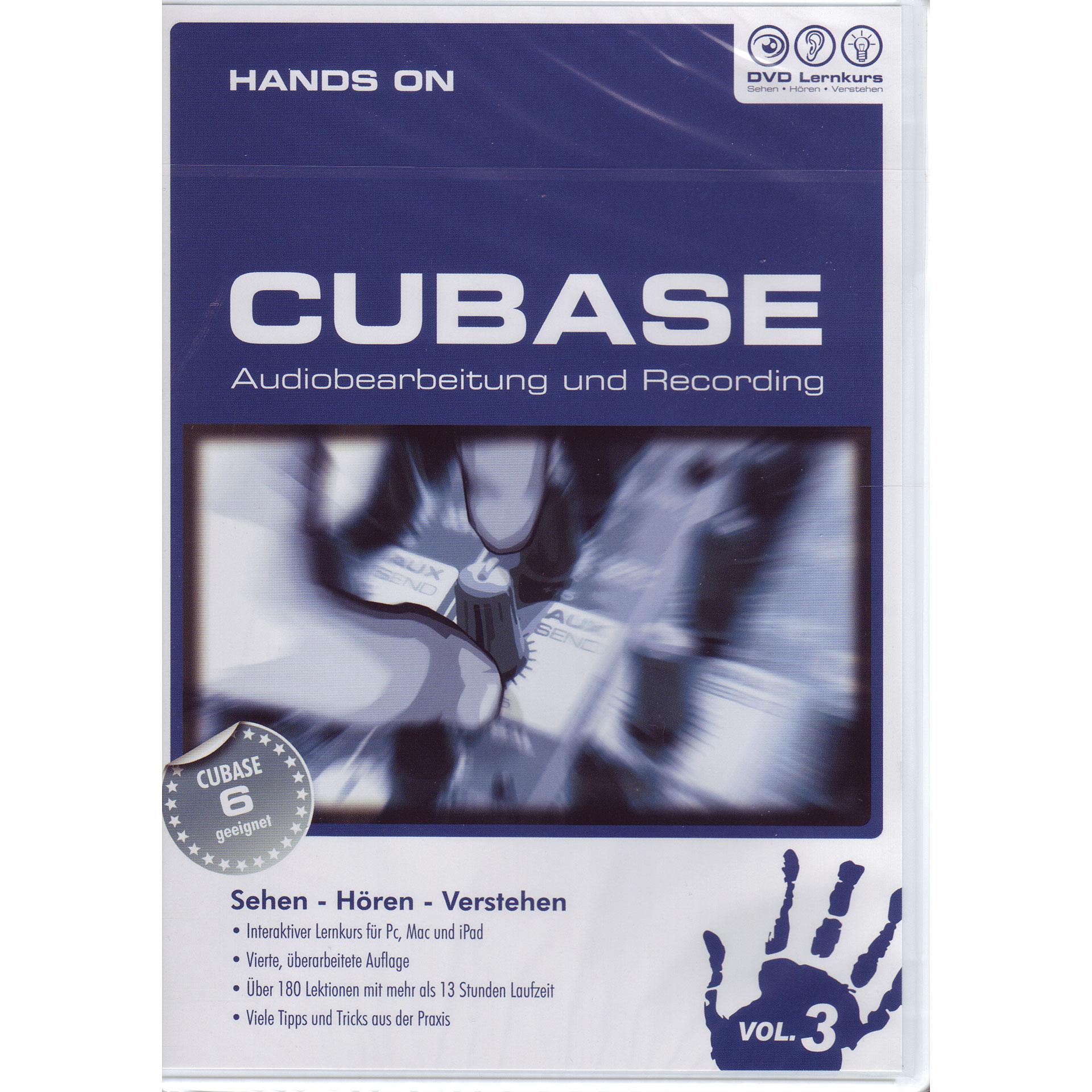 Foto Wizoo Hands on Cubase Vol.3 - Audiobearbeitung, DVD