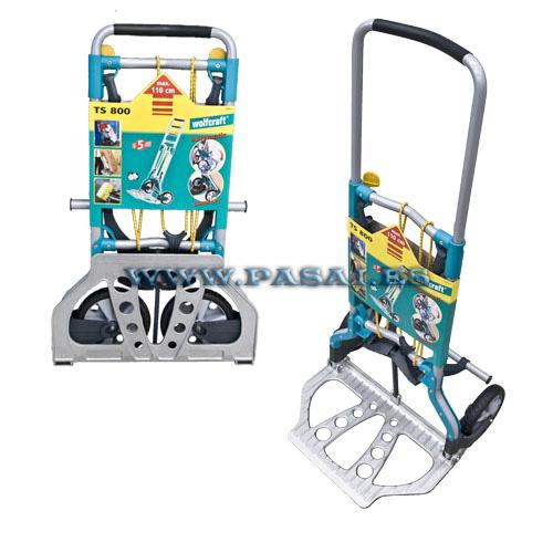 Foto Wolfcraft TS800 carretilla plegable aluminio