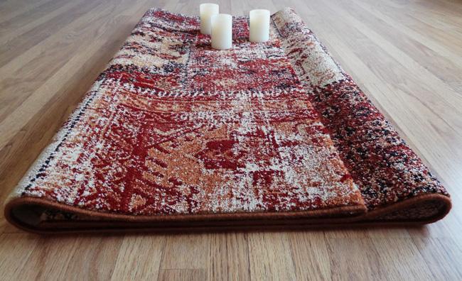 Foto Woodstock 32487-8312 Shades of rust and beige Rectangle Rugs Moder ...