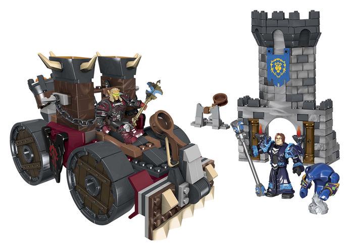 Foto World Of Warcraft Mega Bloks Kit De ConstruccióN Demolisher Attack