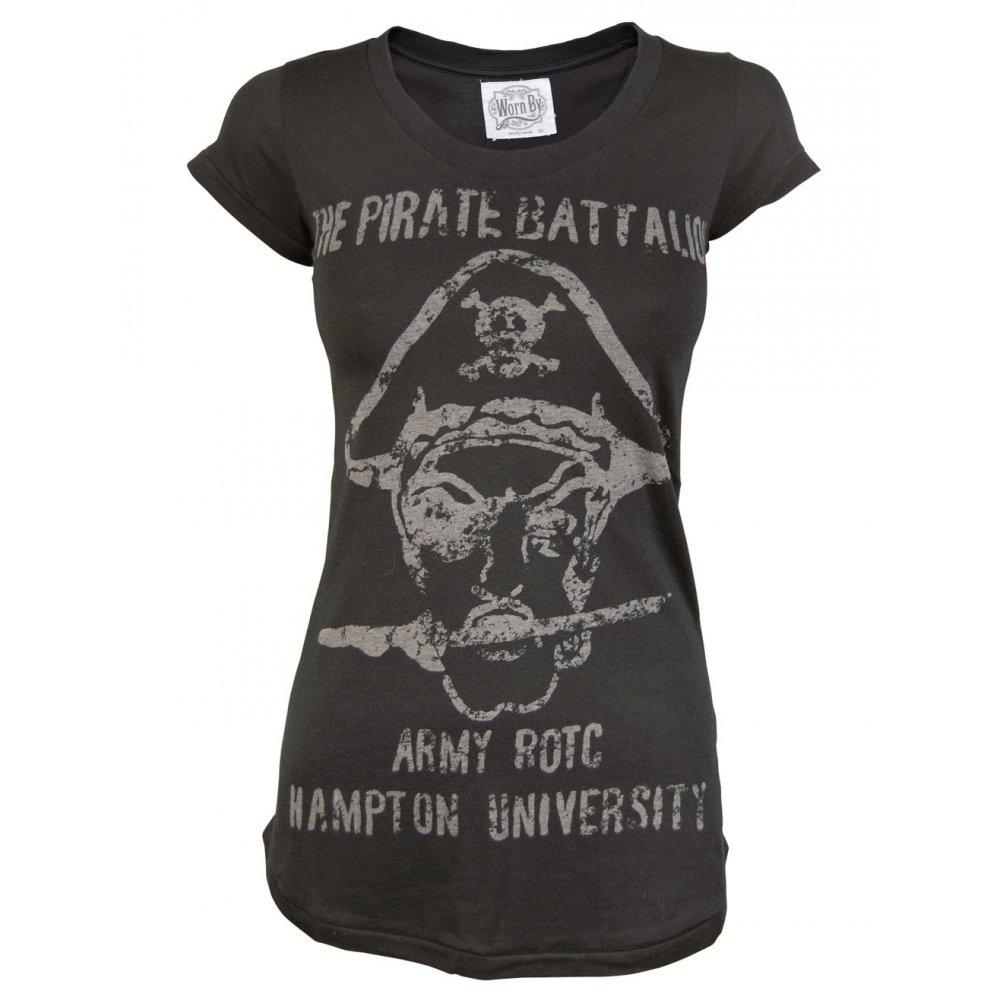 Foto Worn By Ladies Pirate Battalion T Shirt, Black